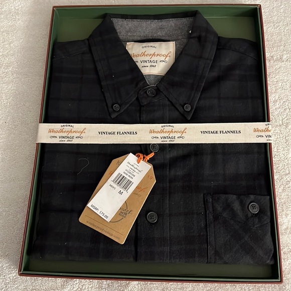 Weatherproof Vintage Mens Flannel Shirt - Picture 1 of 5